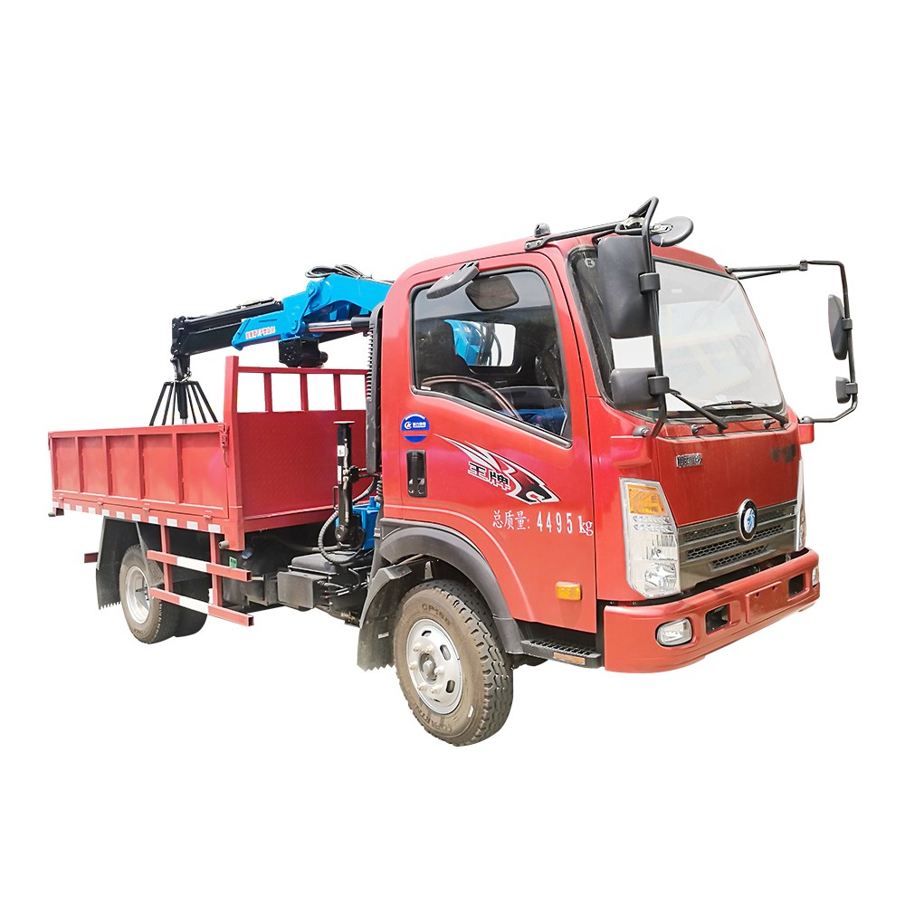 Cần cẩu 6 bánh xe tải xúc xích